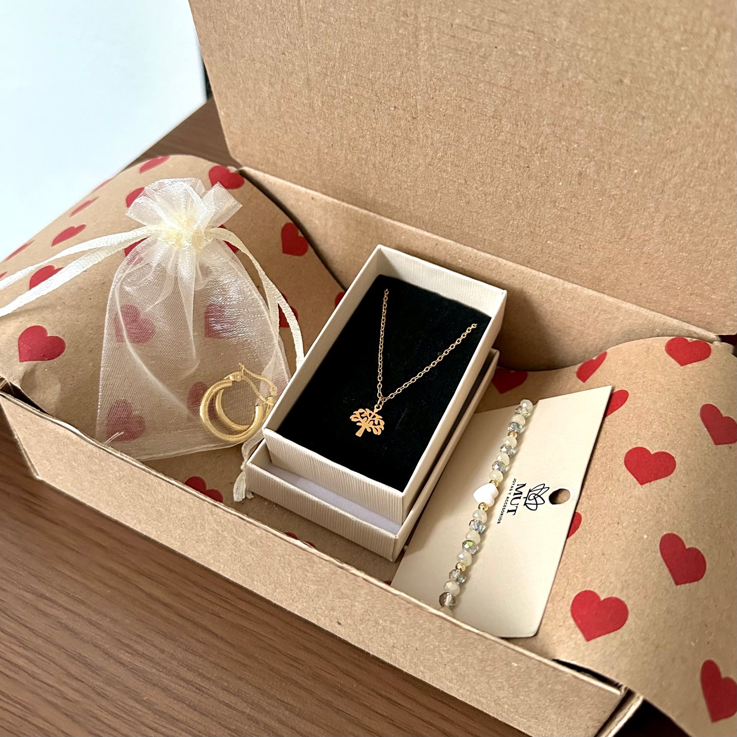 Giftbox 3 Joyas en Acero