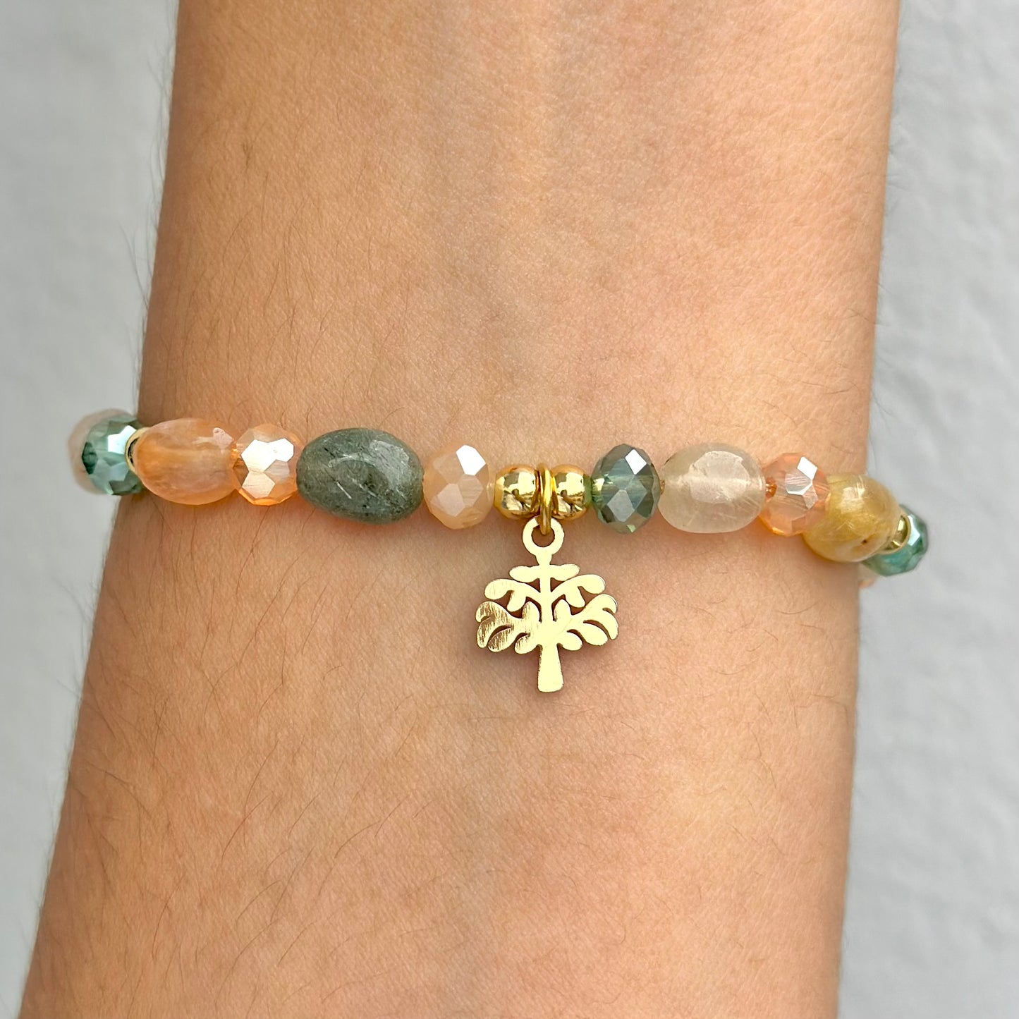Pulsera Árbol de la Vida en Acero