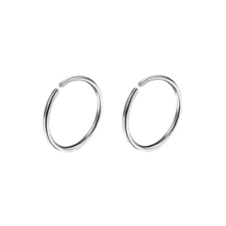 Fake Piercing Aro Nariz en Acero