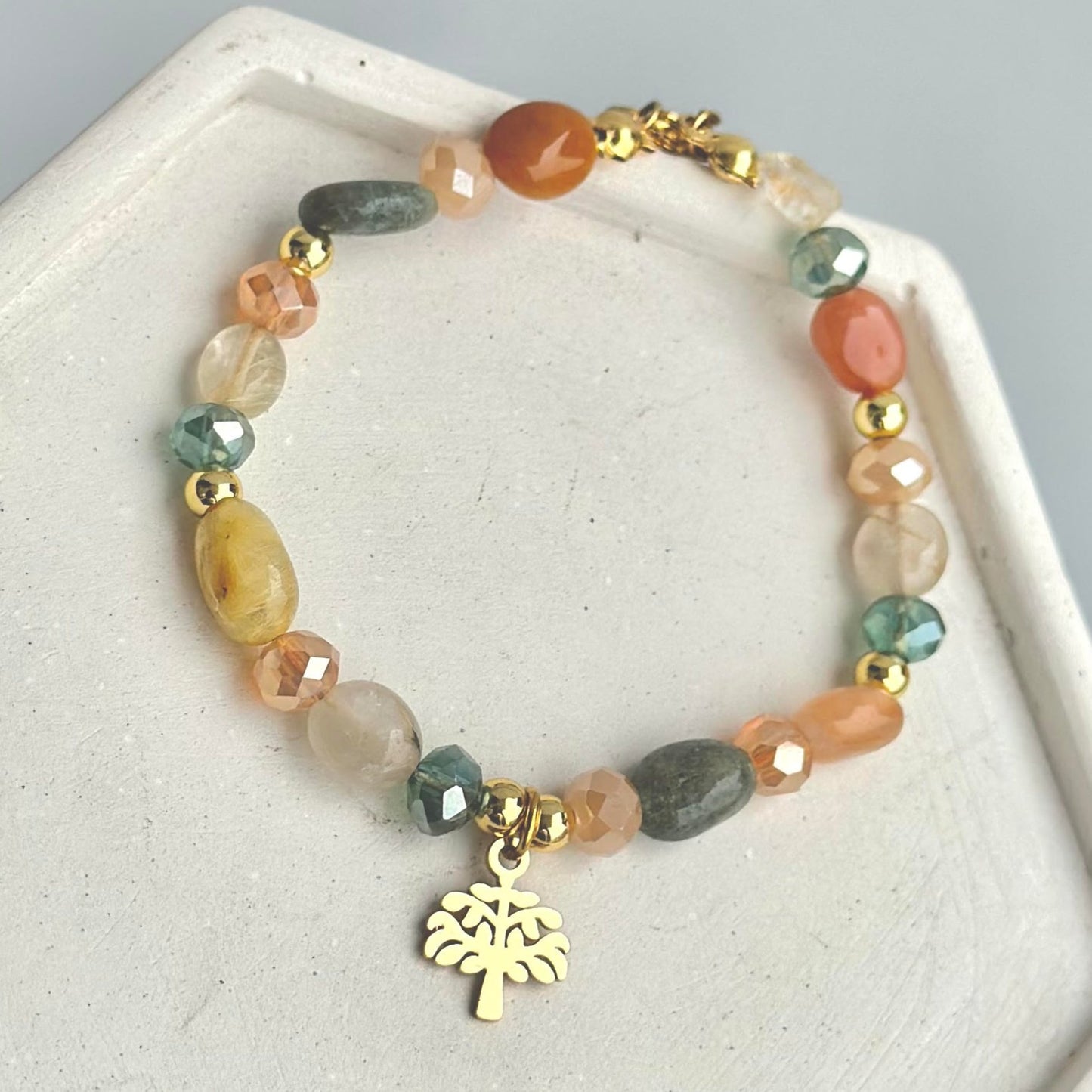 Pulsera Árbol de la Vida en Acero