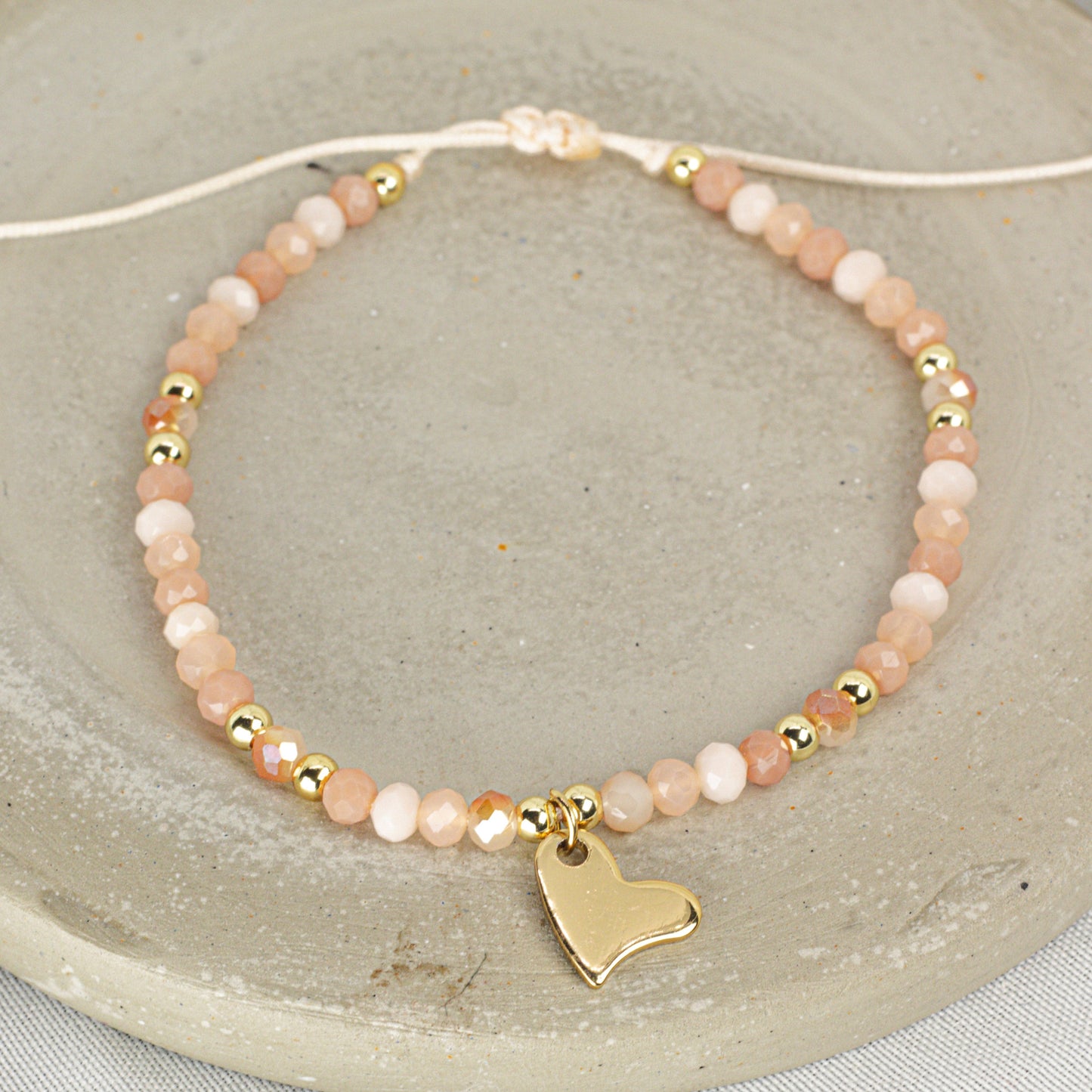 Pulsera Melón Corazón en Acero