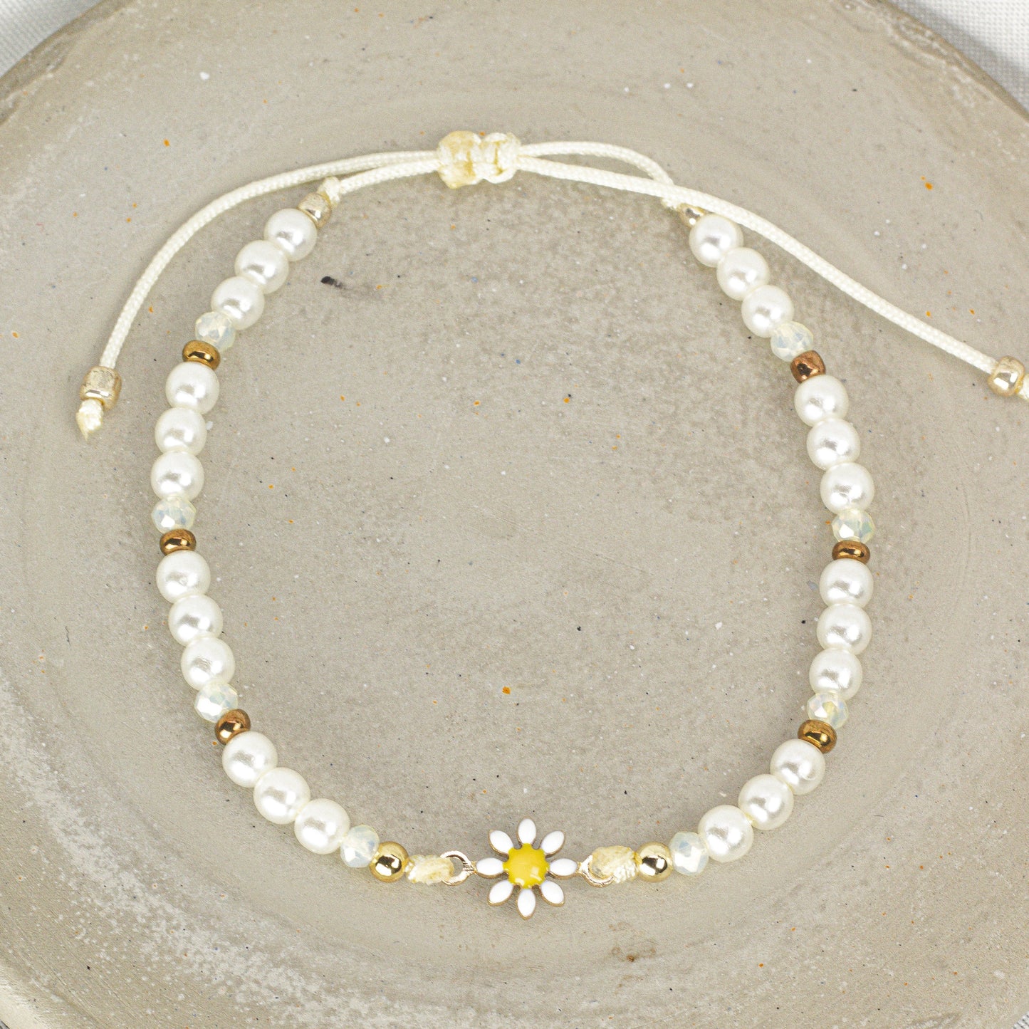 Pulsera Perlitas Margarita
