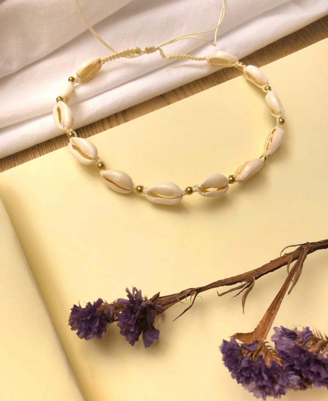 Choker Conchitas y Acero