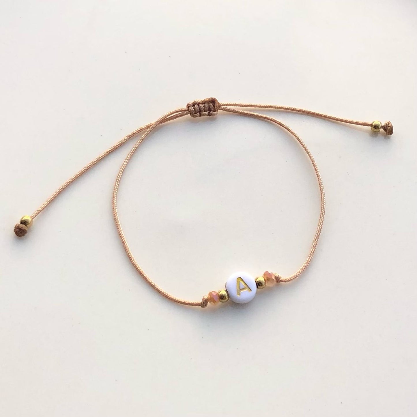 Pulsera Inicial Gold en Acero