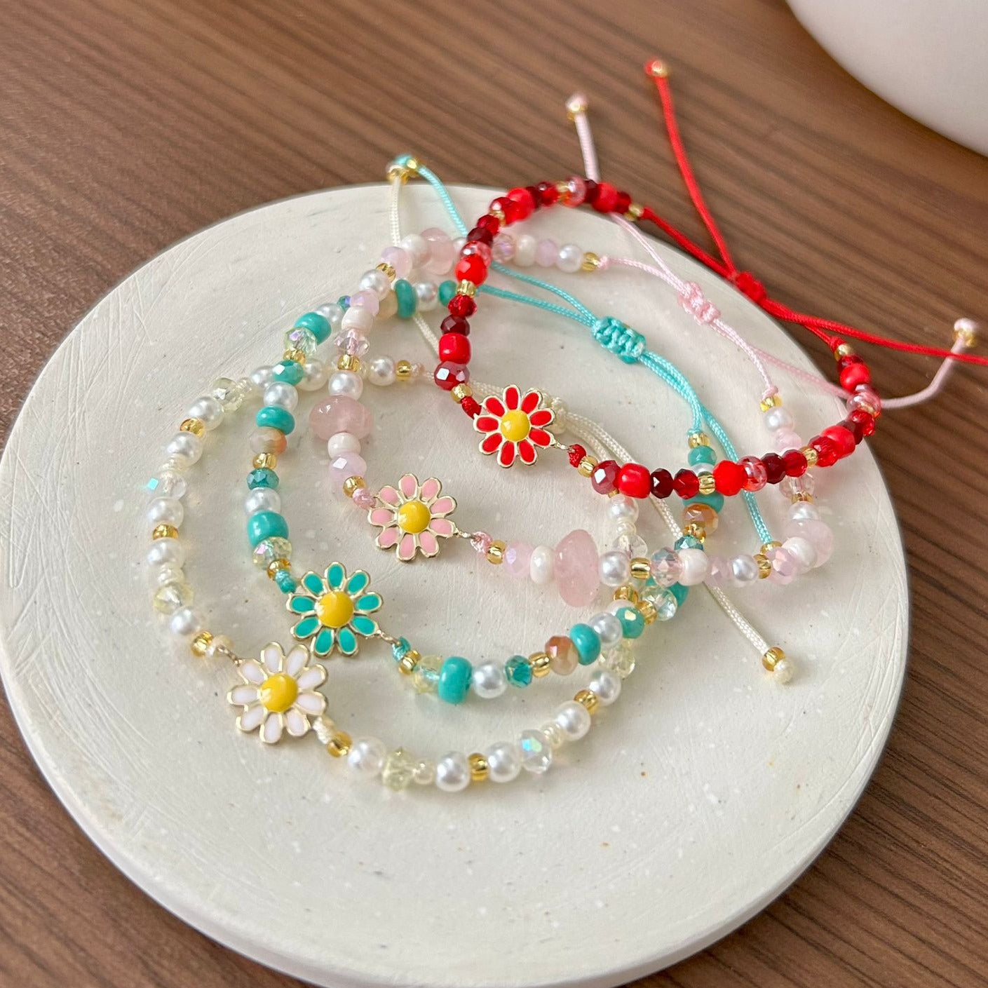 Pulsera Margarita en Acero