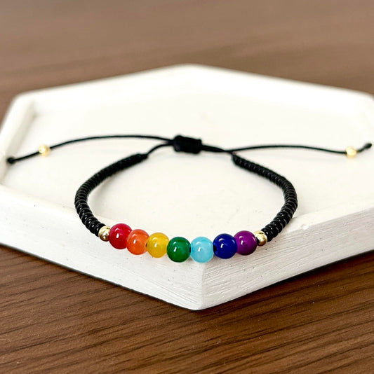 Pulsera 7 Chakras en Acero