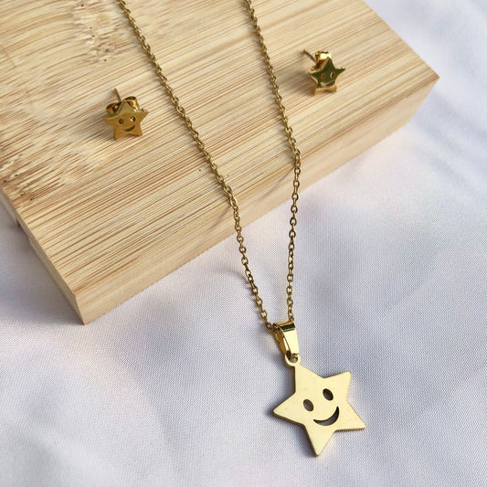 Set Happy Star en Acero